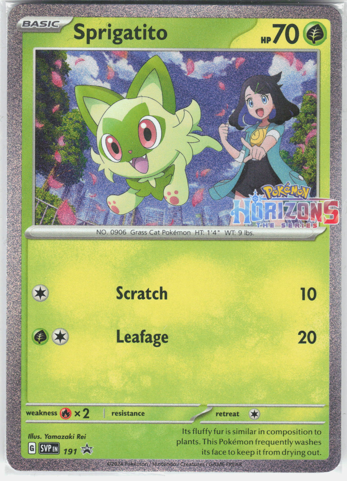 SV: Scarlet & Violet Promo Cards #191 Sprigatito