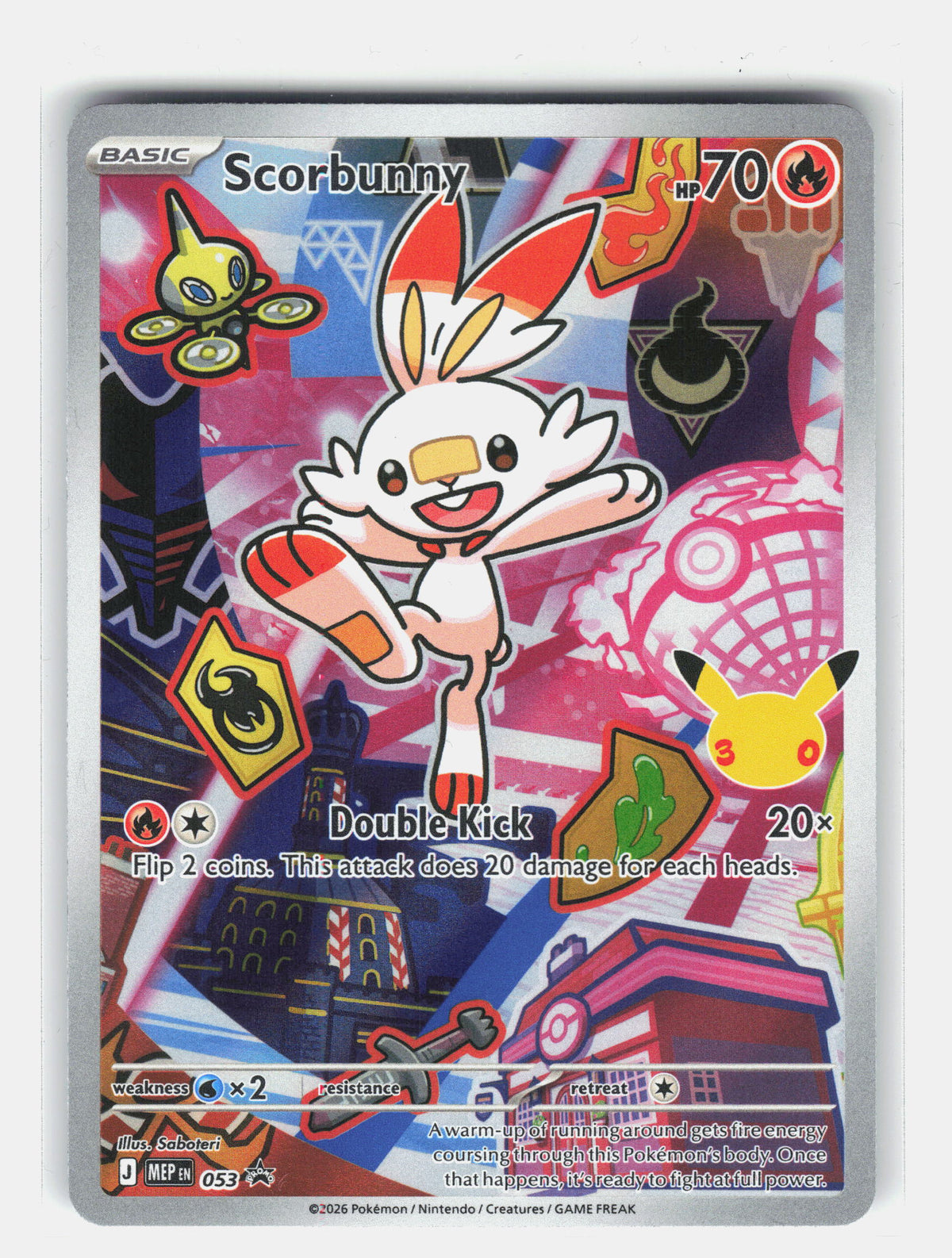 ME: Mega Evolution Promo #053 Scorbunny