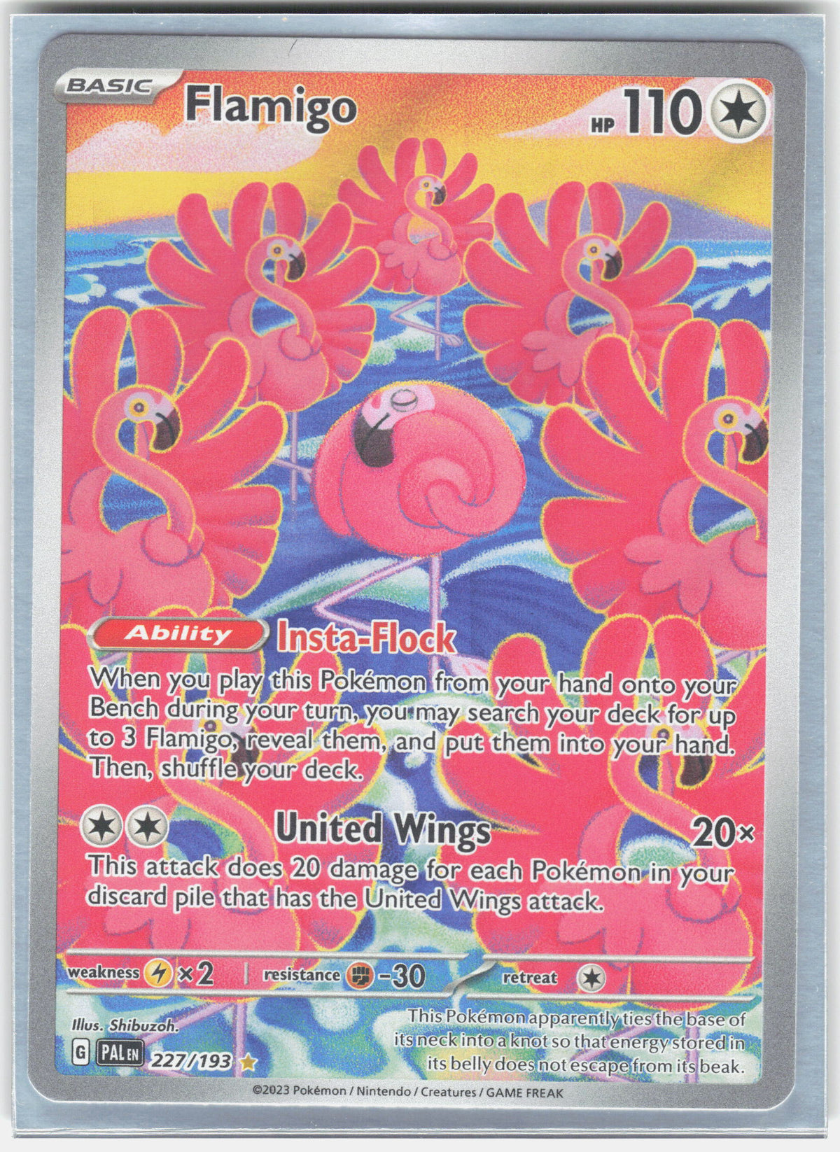 SV02: Paldea Evolved #227/193 Flamigo