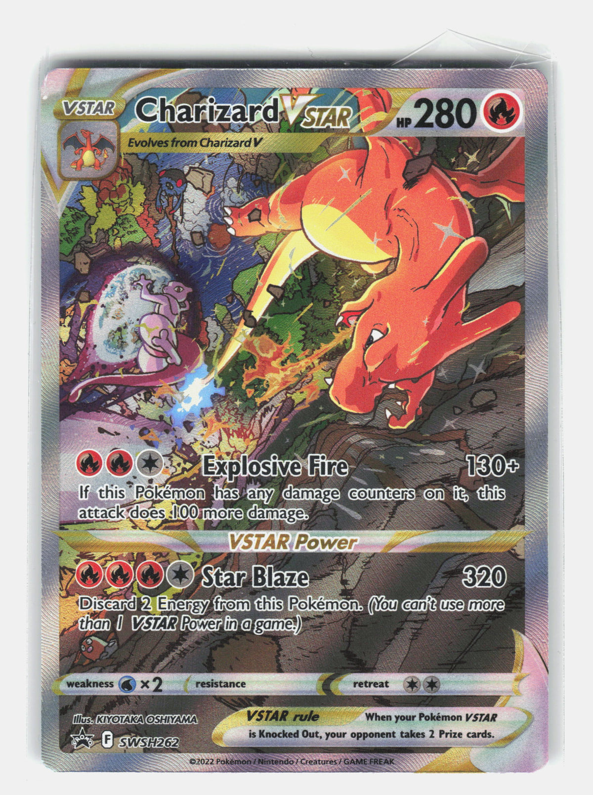 SWSH: Sword & Shield Promo Cards #SWSH262 Charizard VSTAR