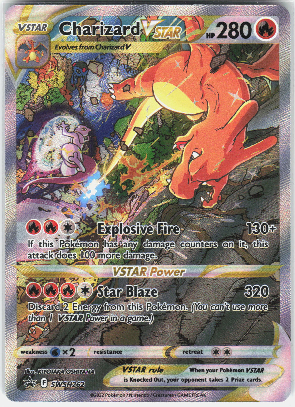 SWSH: Sword & Shield Promo Cards #SWSH262 Charizard VSTAR
