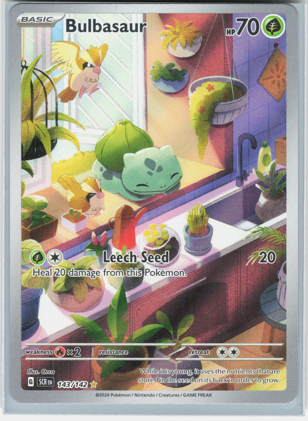 SV07: Stellar Crown #143/142 Bulbasaur