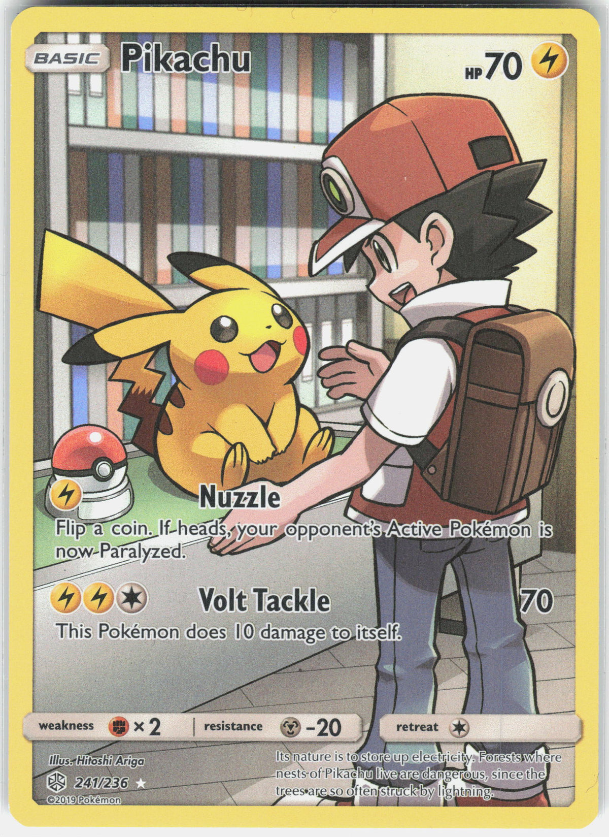 SM - Cosmic Eclipse #241/236 Pikachu (Secret)