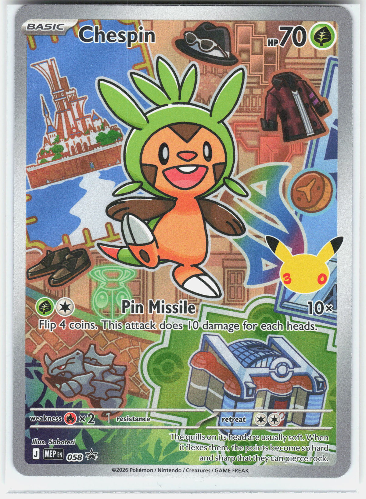 ME: Mega Evolution Promo #058 Chespin