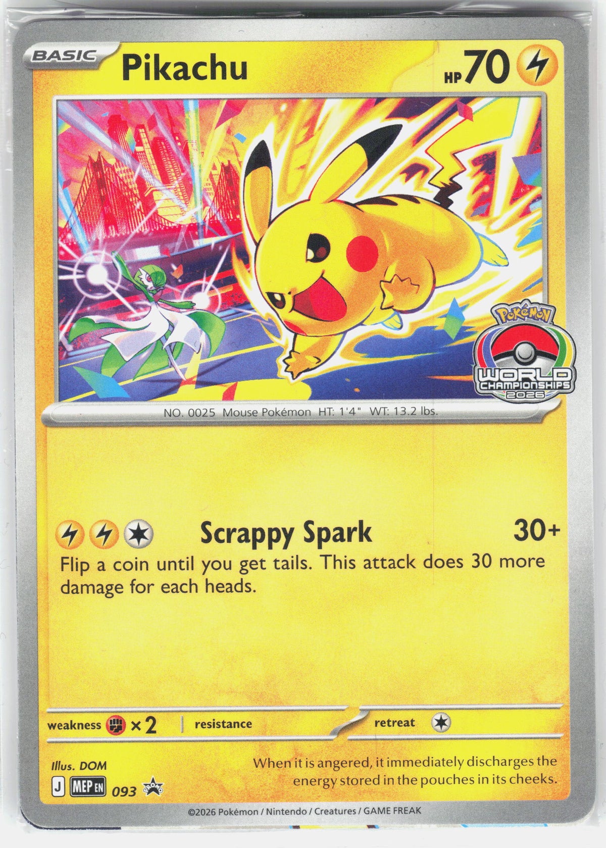 ME: Mega Evolution Promo #093 Pikachu