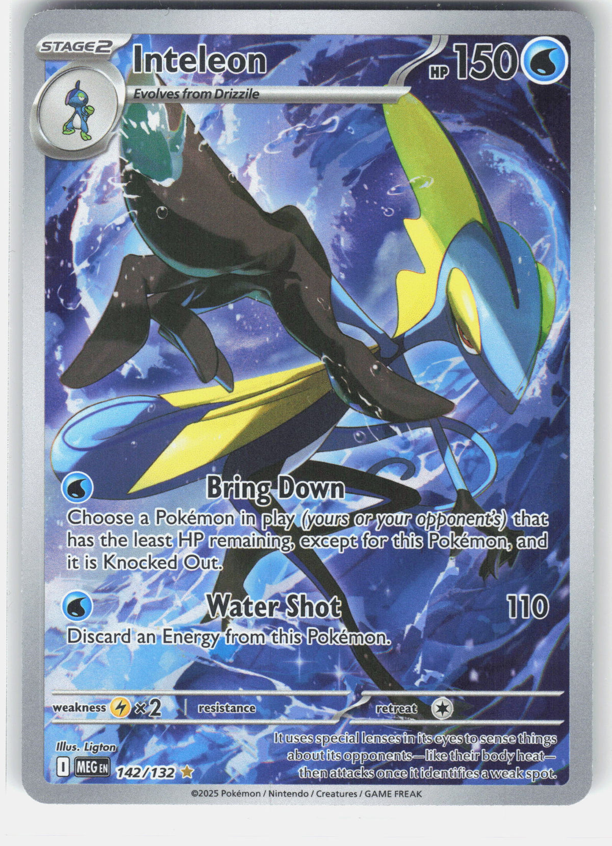 ME01: Mega Evolution #142/132 Inteleon
