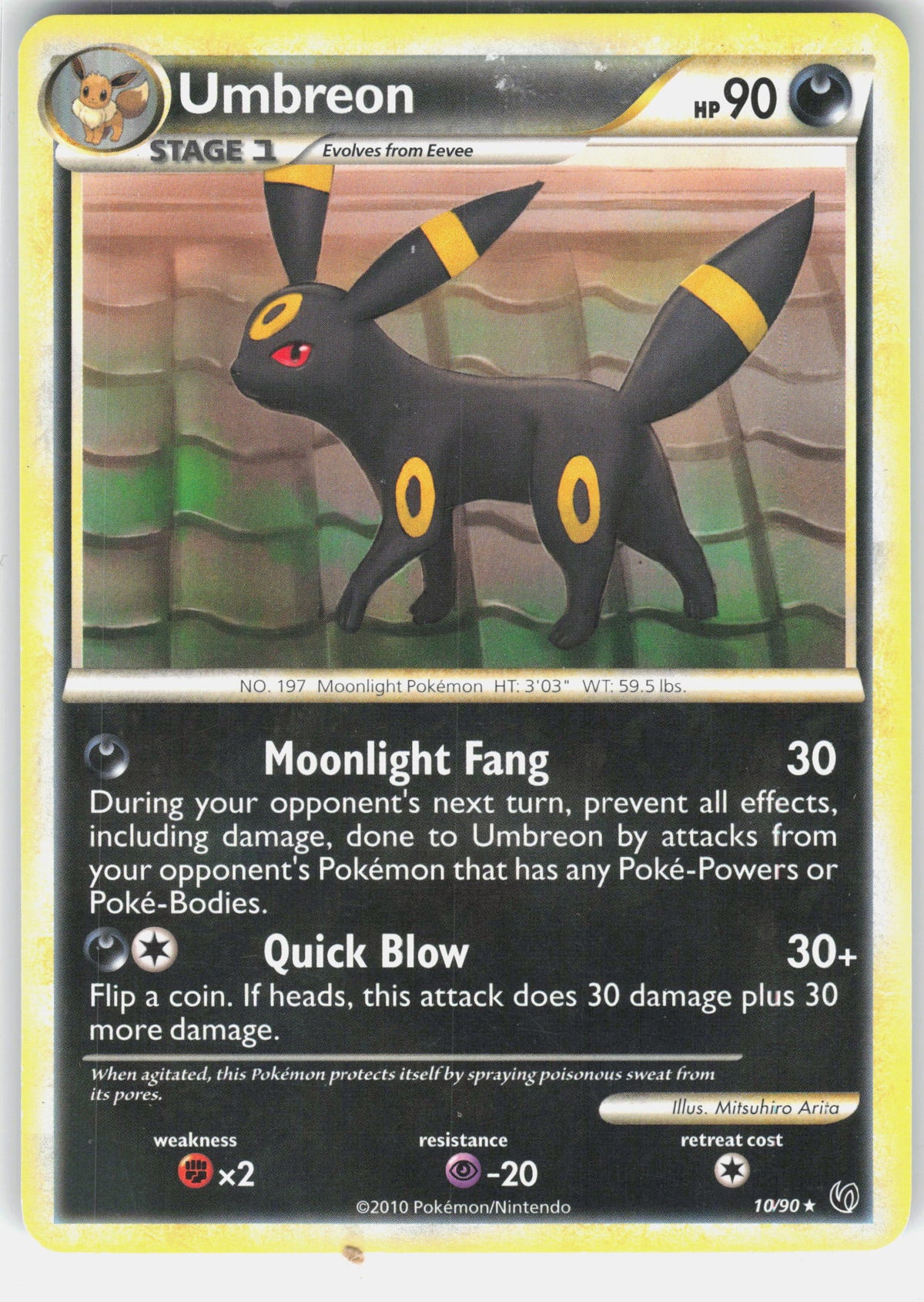 Undaunted #10/90 Umbreon