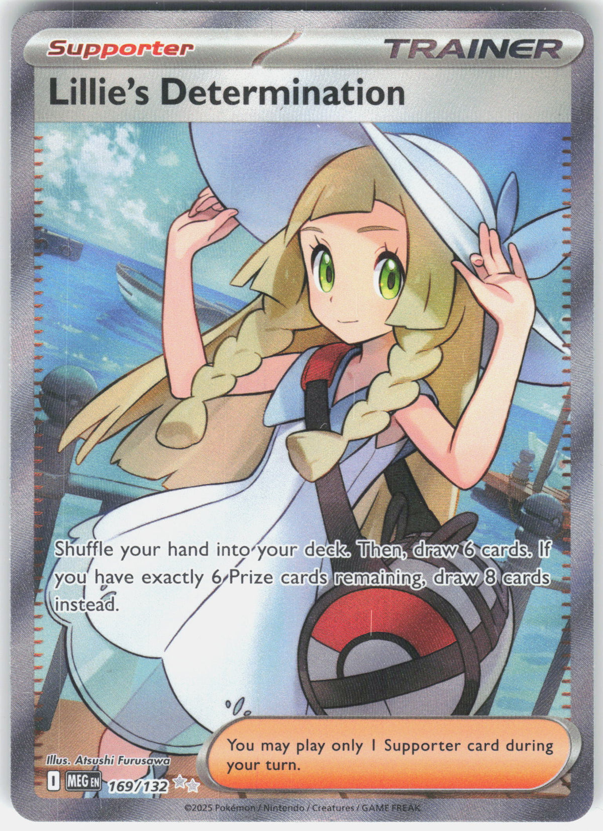 ME01: Mega Evolution #169/132 Lillie's Determination