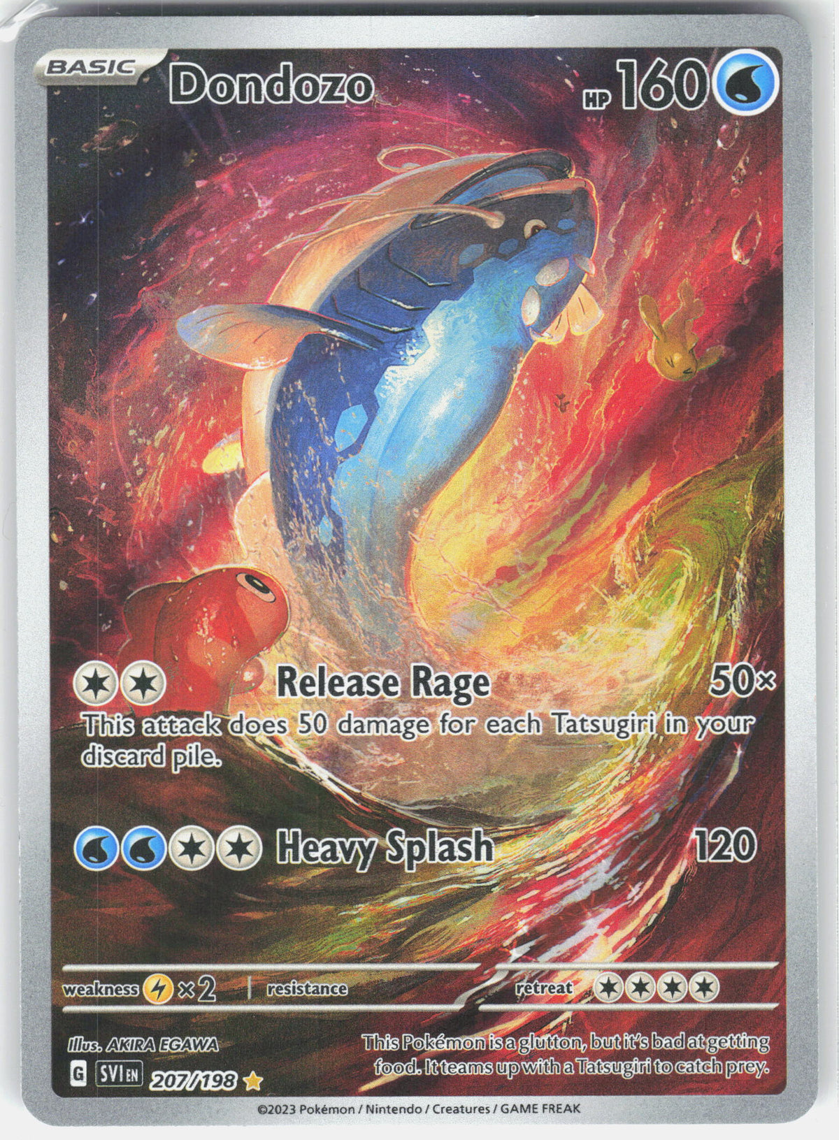 SV01: Scarlet & Violet Base Set #207/198 Dondozo