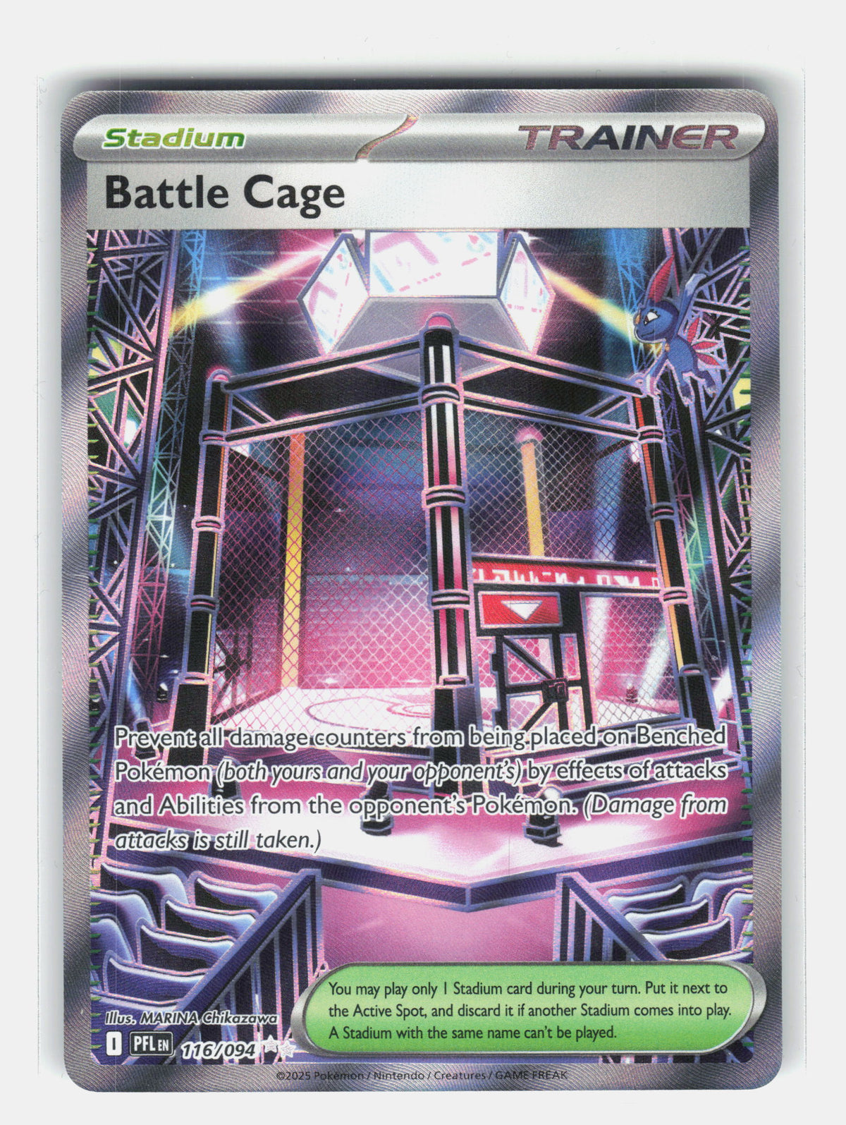 ME02: Phantasmal Flames #116/094 Battle Cage