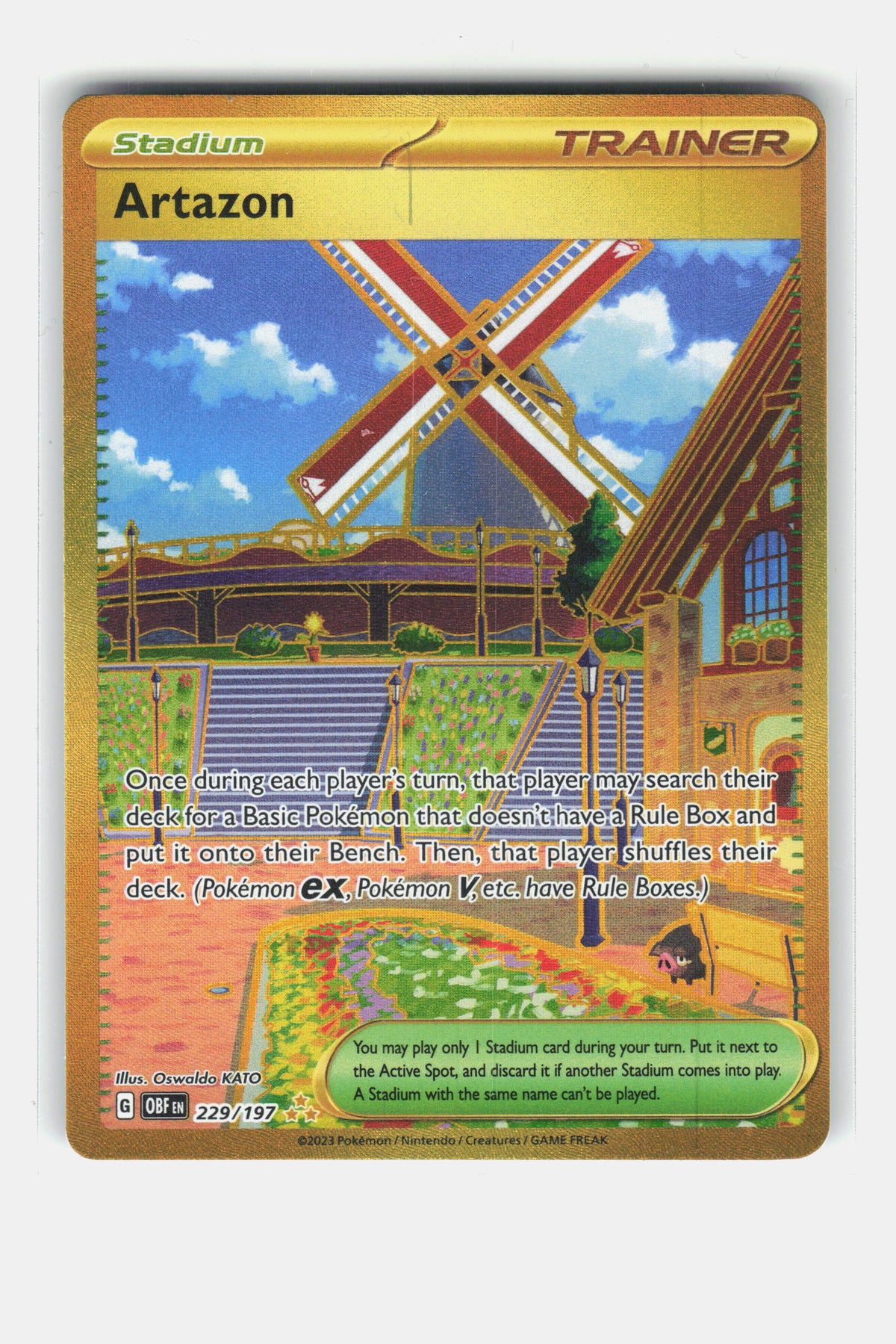 SV03: Obsidian Flames #229/197 Artazon