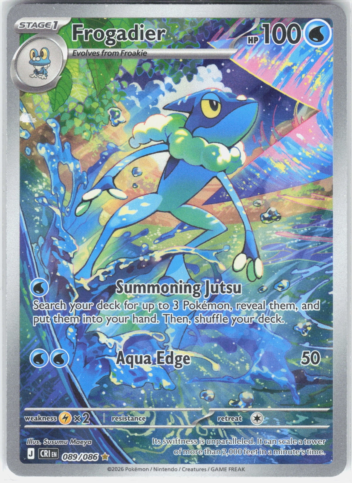 ME04: Chaos Rising #089/086 Frogadier
