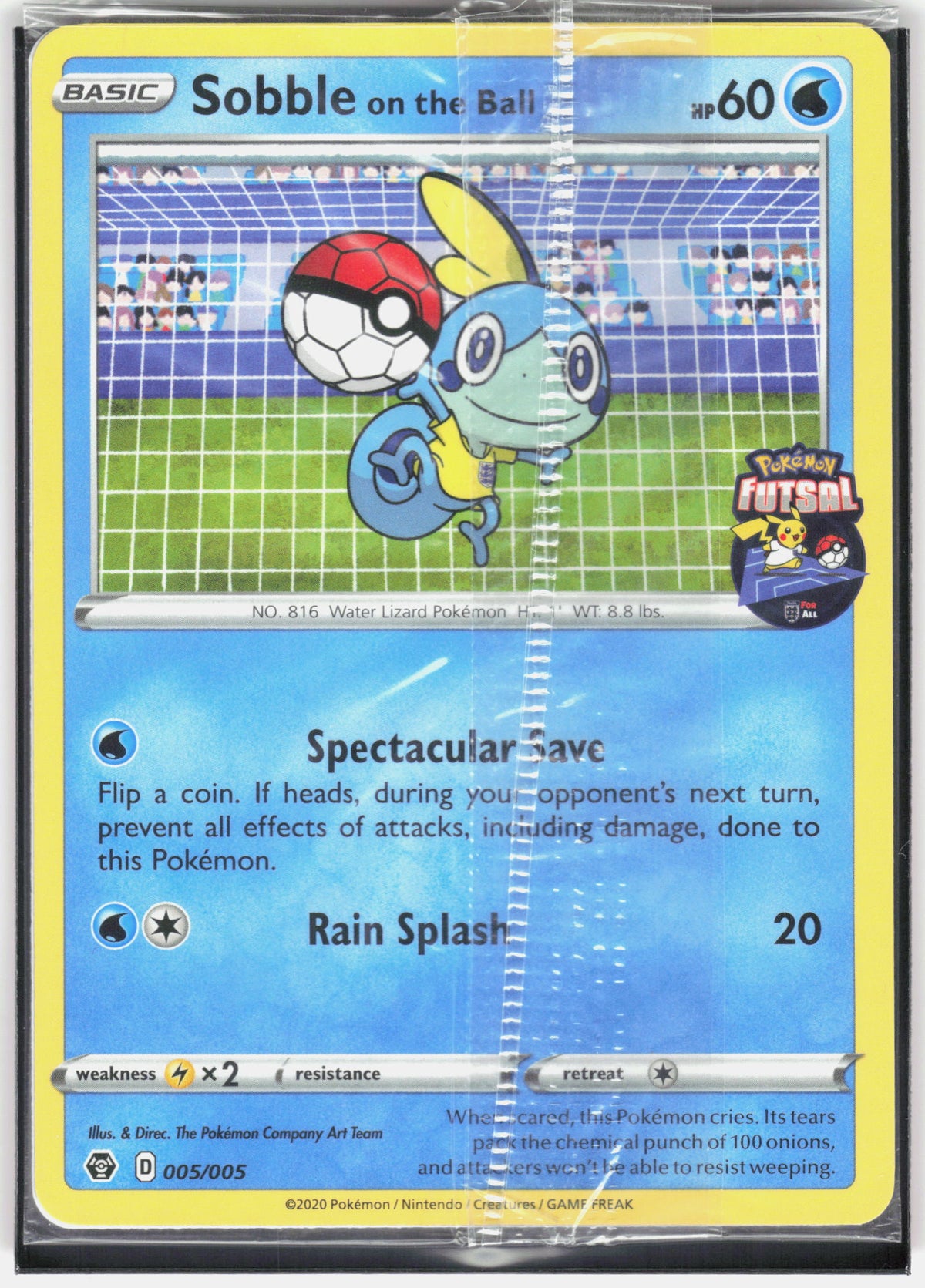 #005/005 Sobble on the Ball SEALED