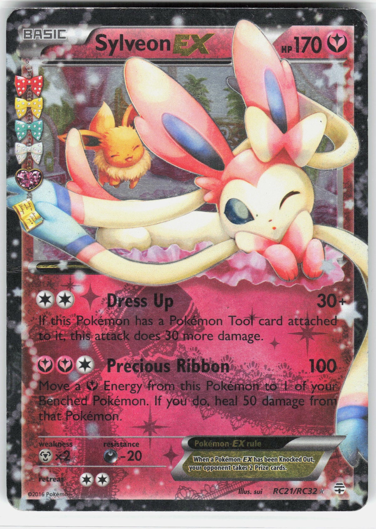 Generations: Radiant Collection #RC21/RC32 Sylveon EX
