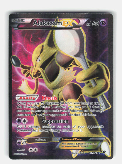 XY - Fates Collide #117/124 Alakazam EX (Full Art)