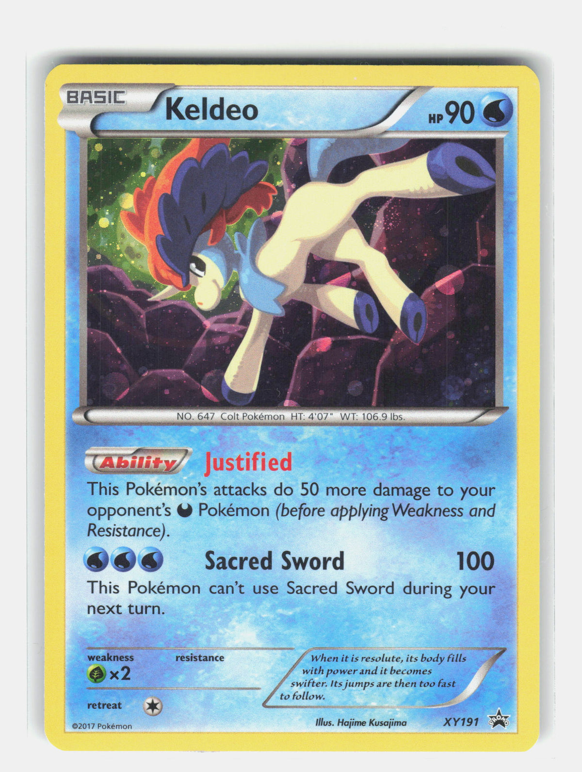 XY Promos #XY191 Keldeo