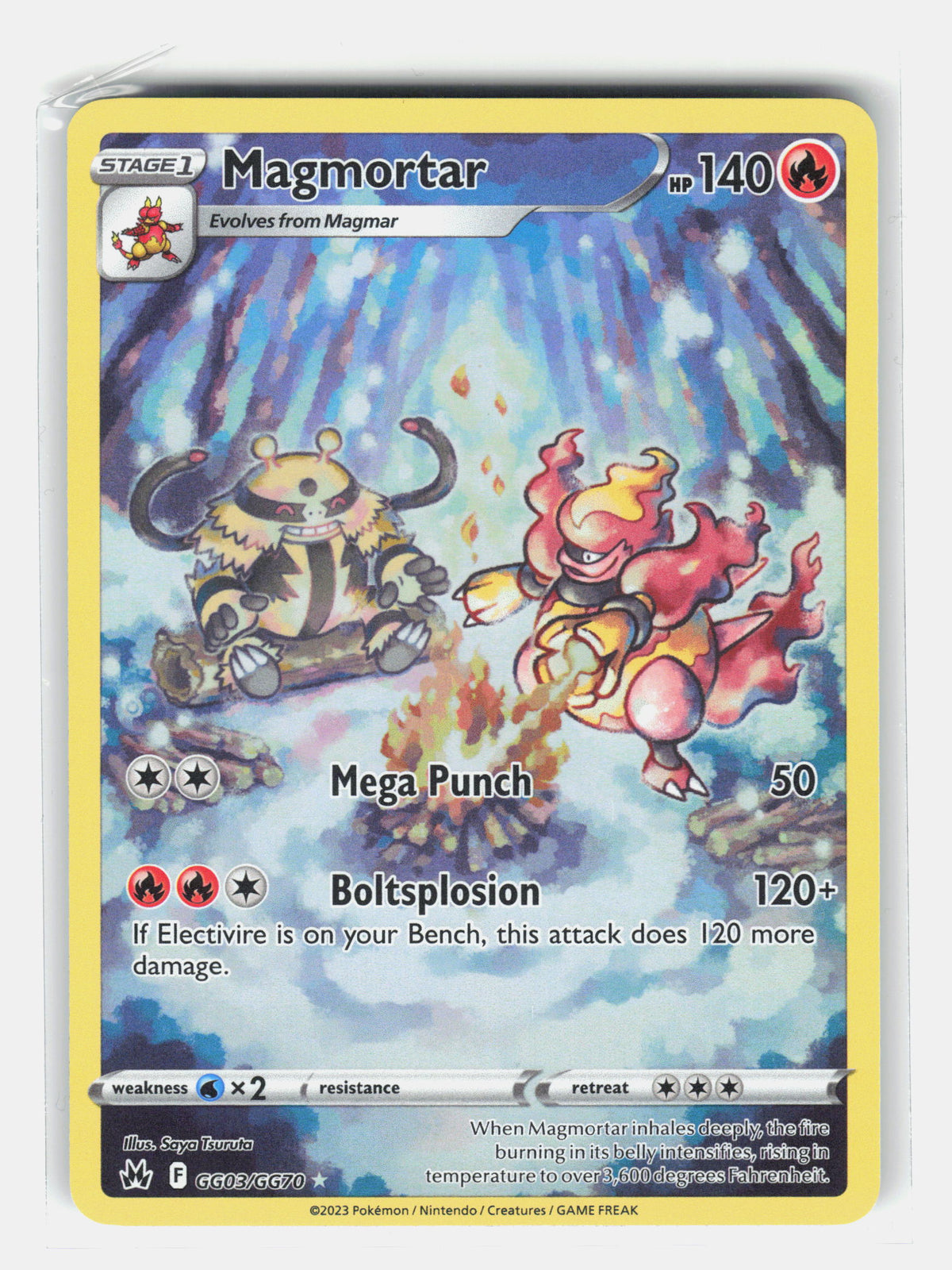 SWSH: Crown Zenith: Galarian Gallery #GG03/GG70 Magmortar
