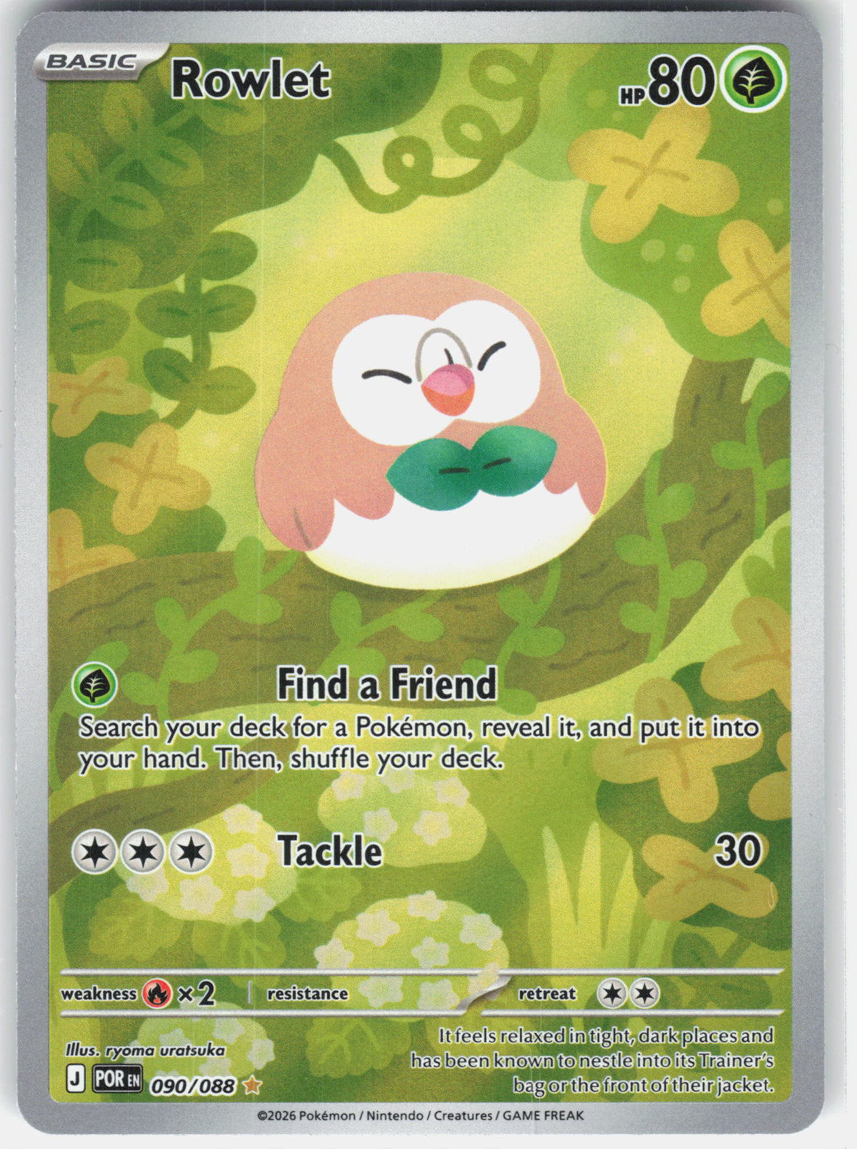ME03: Perfect Order #090/088 Rowlet