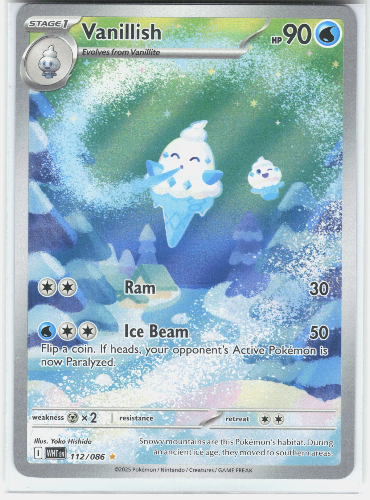 SV: White Flare #112/086 Vanillish