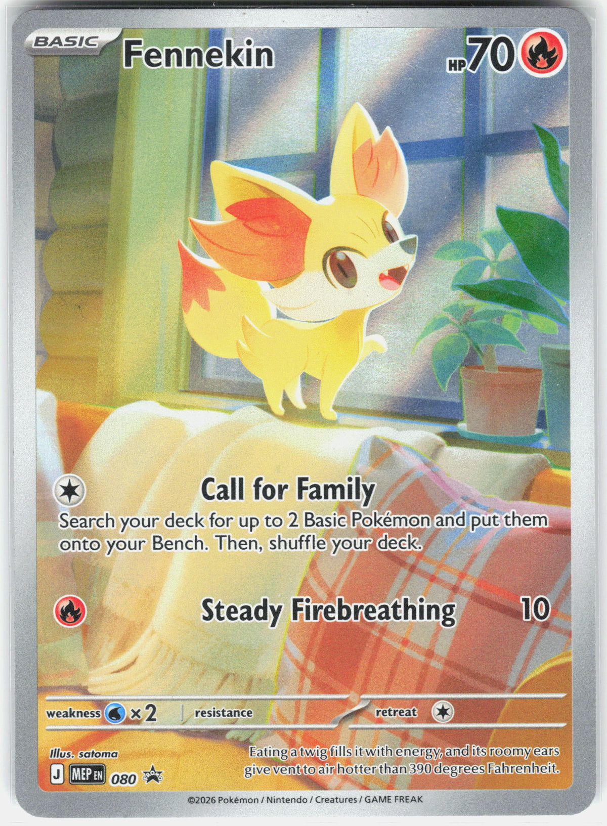 ME: Mega Evolution Promo #080 Fennekin