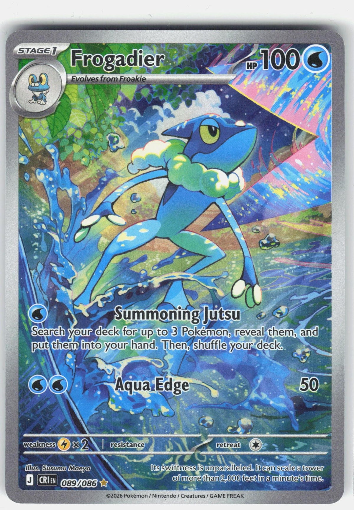 ME04: Chaos Rising #089/086 Frogadier