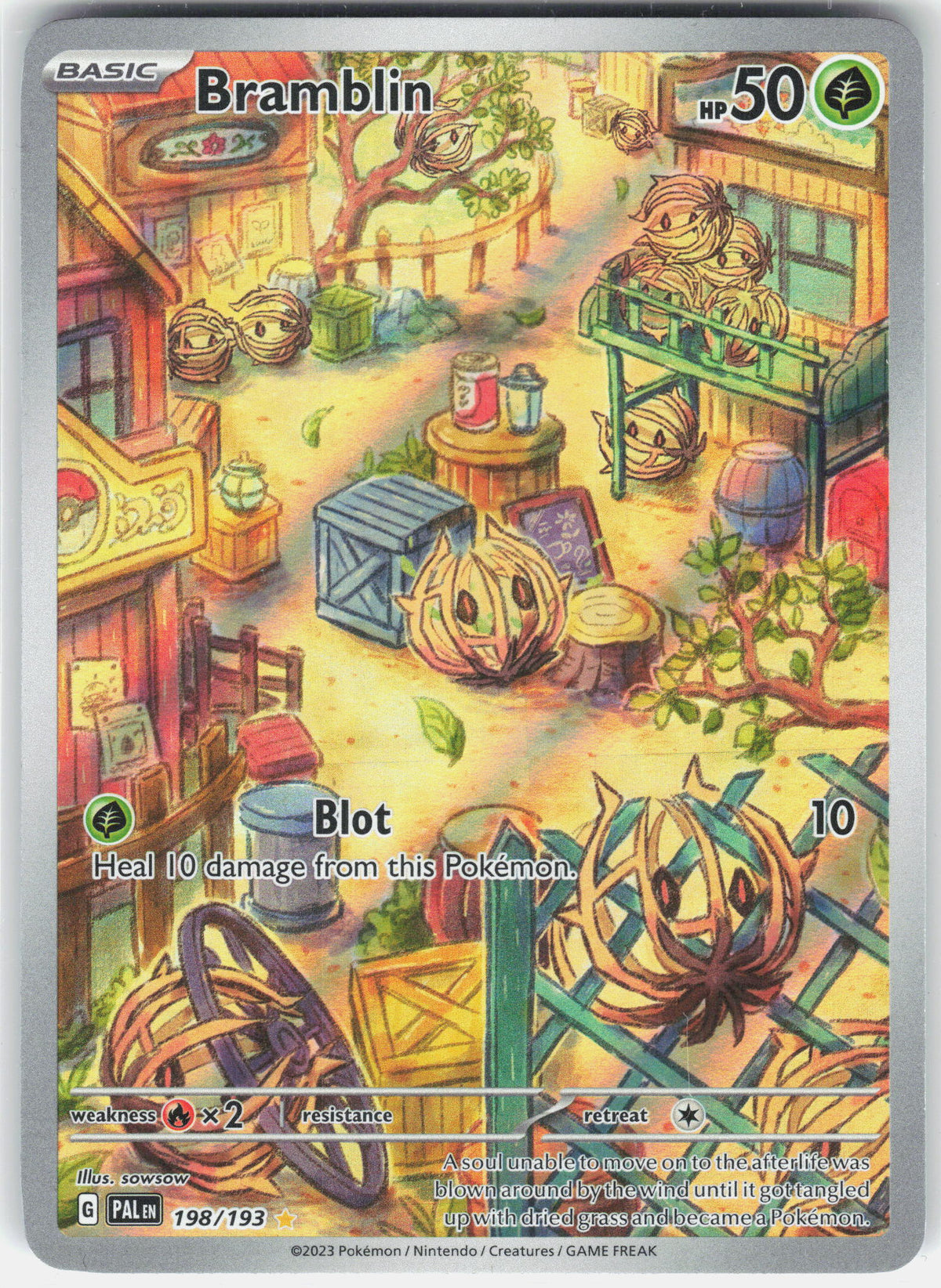 SV02: Paldea Evolved #198/193 Bramblin