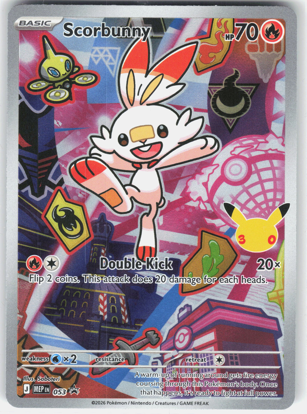 ME: Mega Evolution Promo #053 Scorbunny