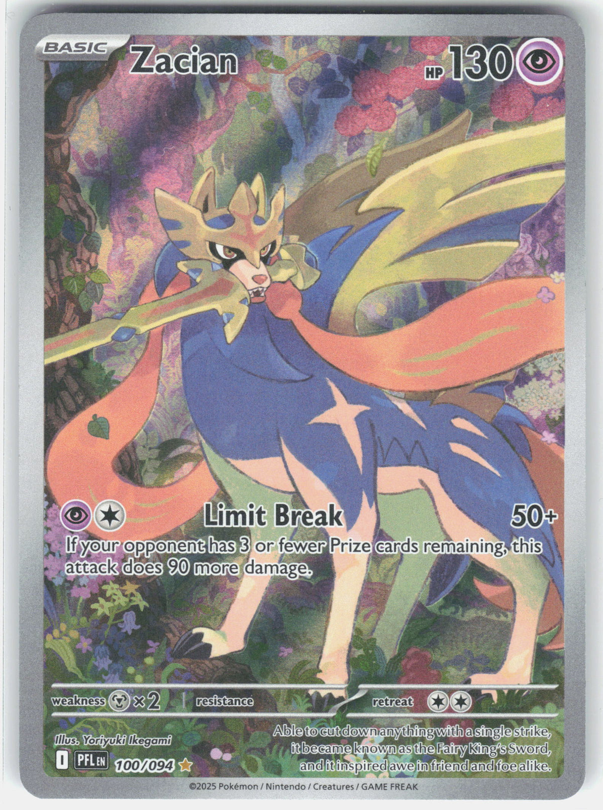 ME02: Phantasmal Flames #100/094 Zacian