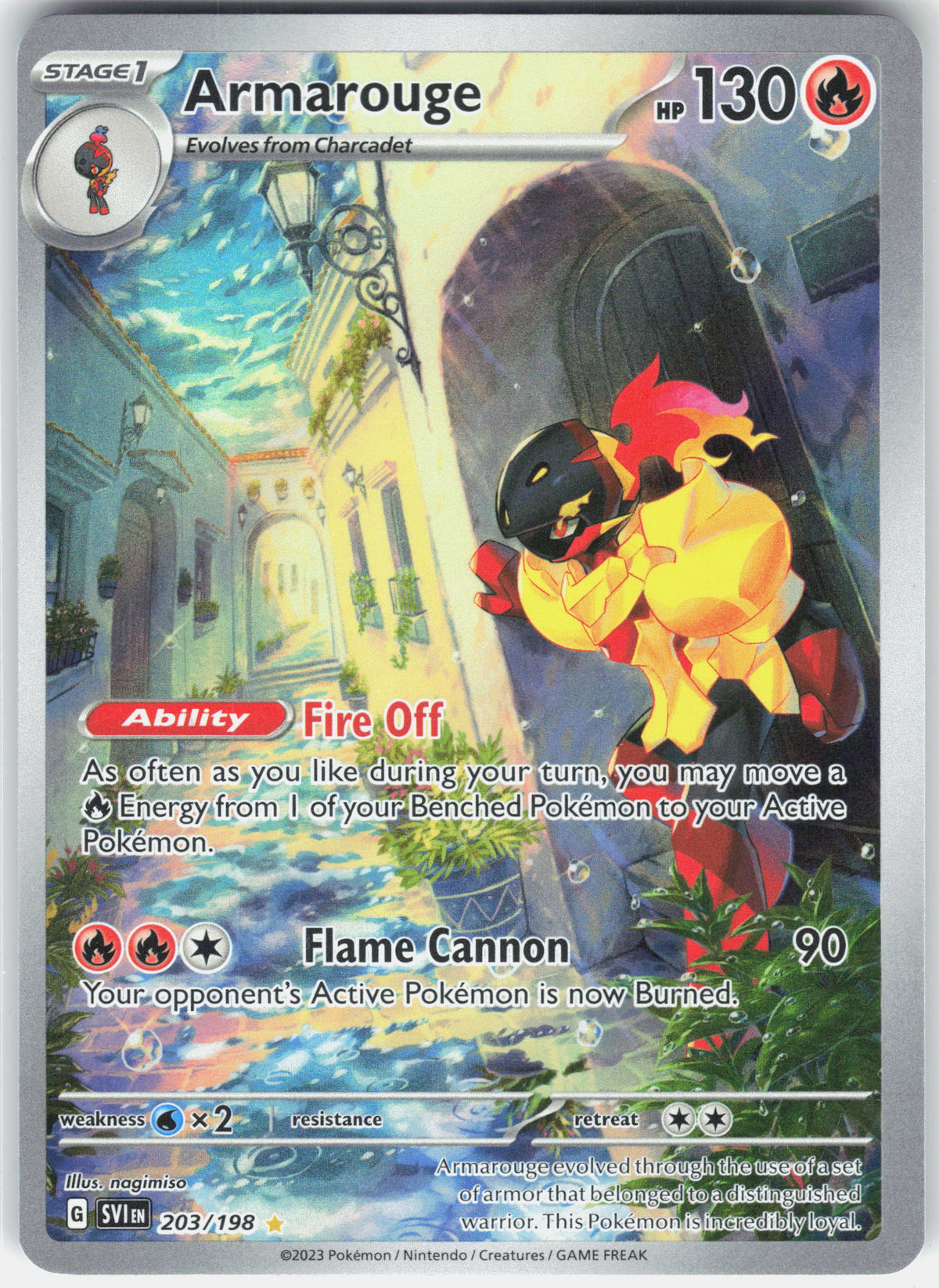 SV01: Scarlet & Violet Base Set #203/198 Armarouge