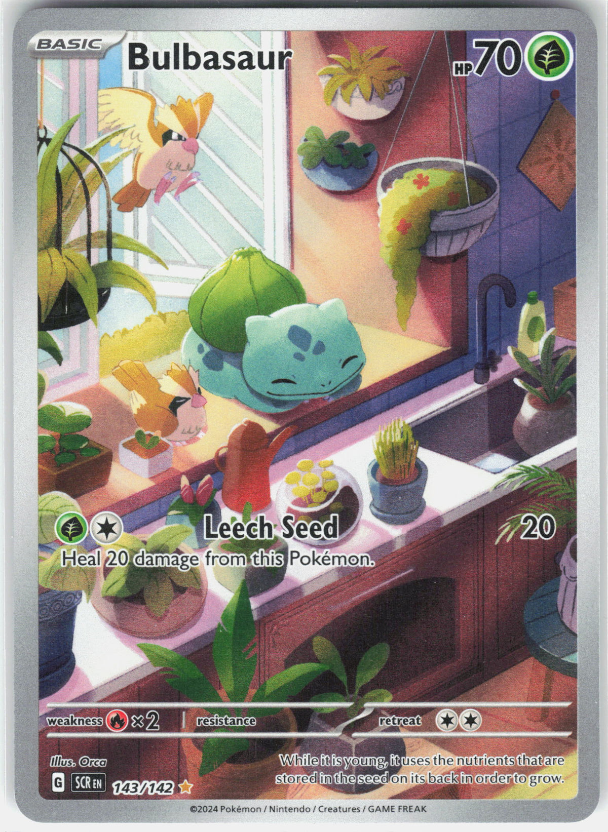 SV07: Stellar Crown #143/142 Bulbasaur