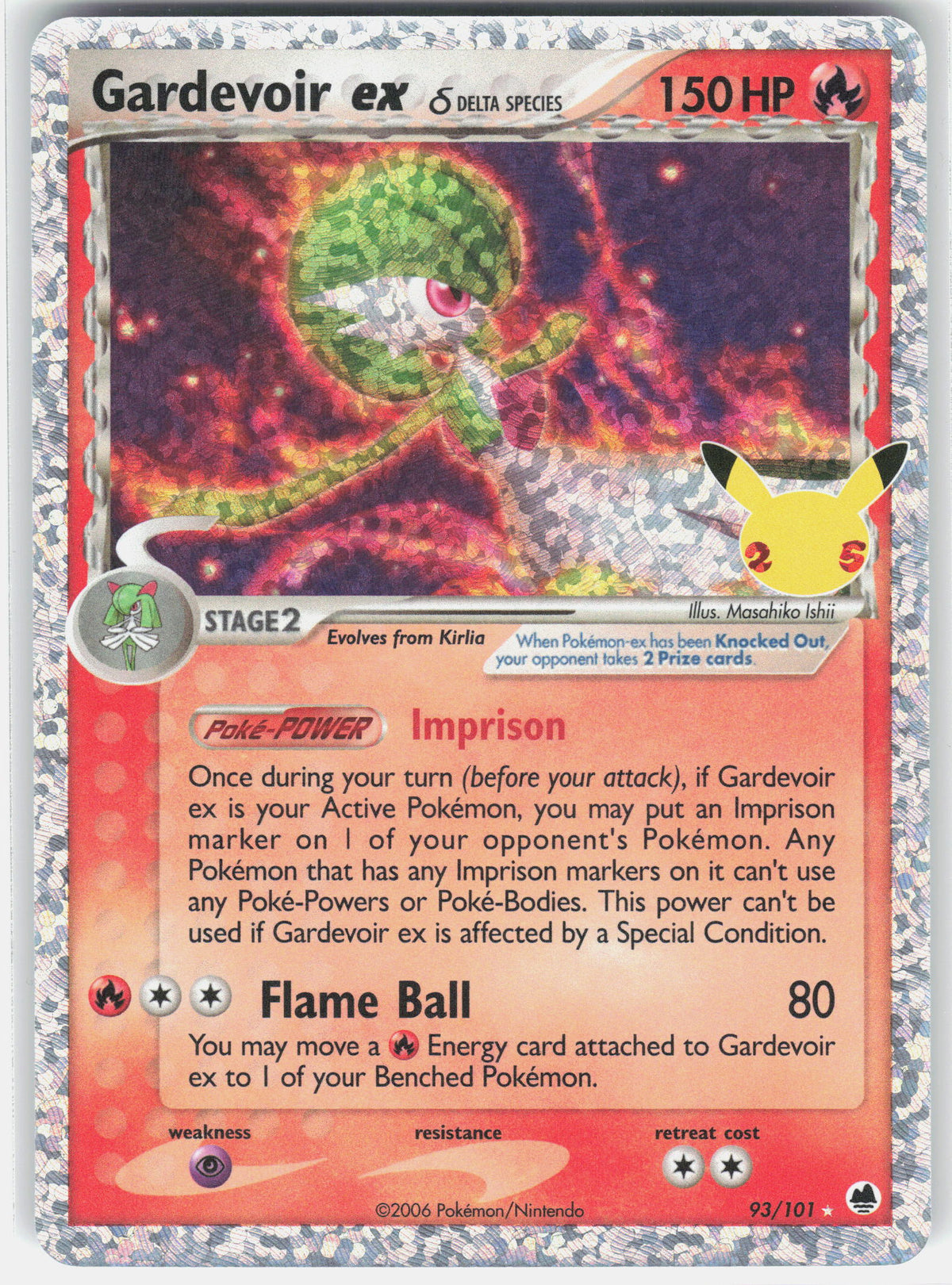 Celebrations: Classic Collection #93/101 Gardevoir ex (Delta Species)
