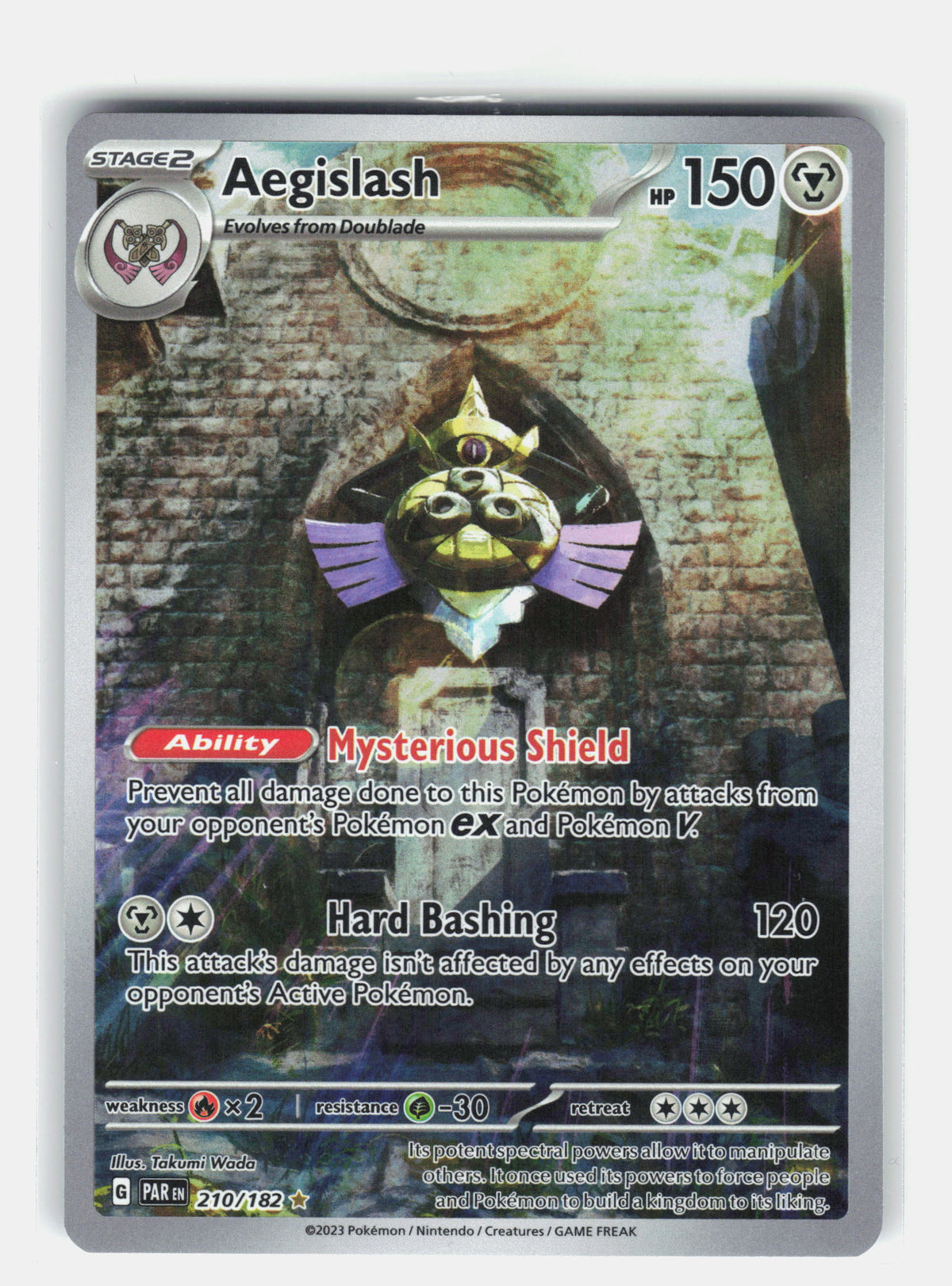 SV04: Paradox Rift #210/182 Aegislash