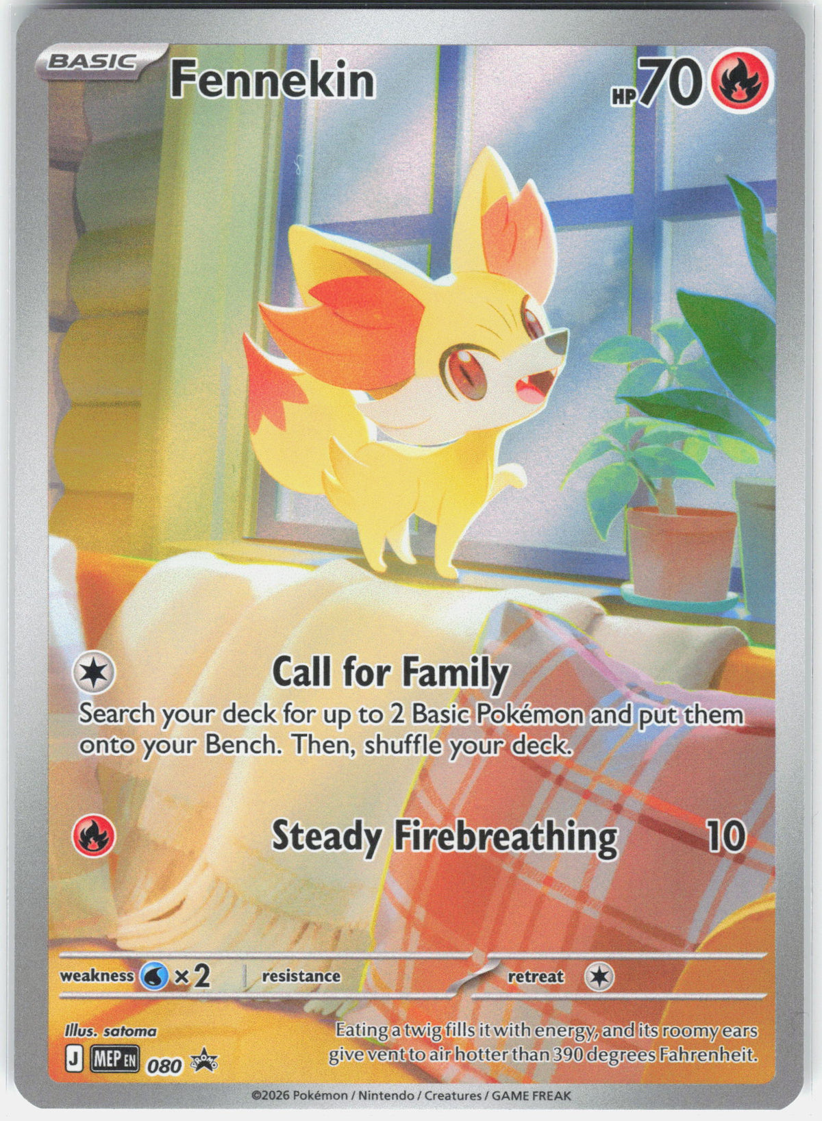 ME: Mega Evolution Promo #080 Fennekin