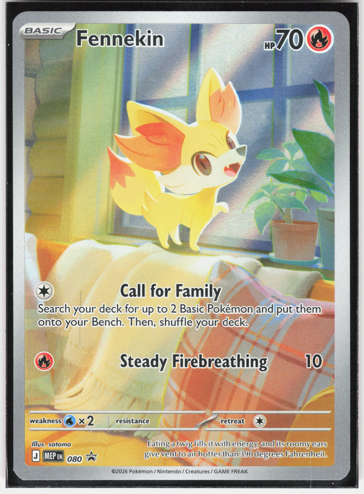 ME: Mega Evolution Promo #080 Fennekin