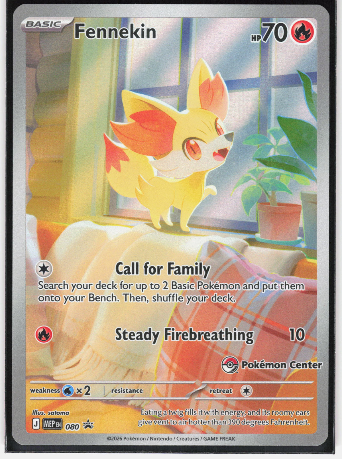 ME: Mega Evolution Promo #080 Fennekin