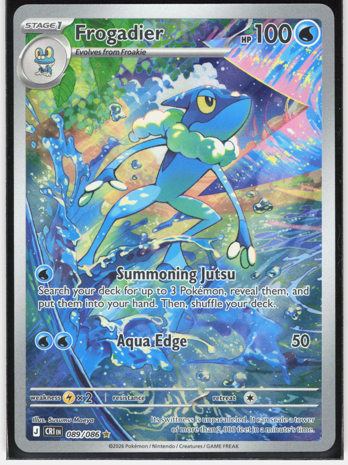 ME04: Chaos Rising #089/086 Frogadier