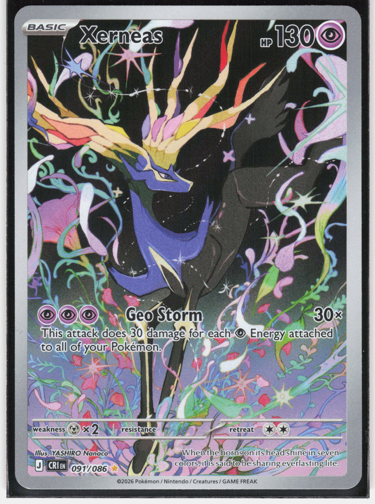 ME04: Chaos Rising #091/086 Xerneas