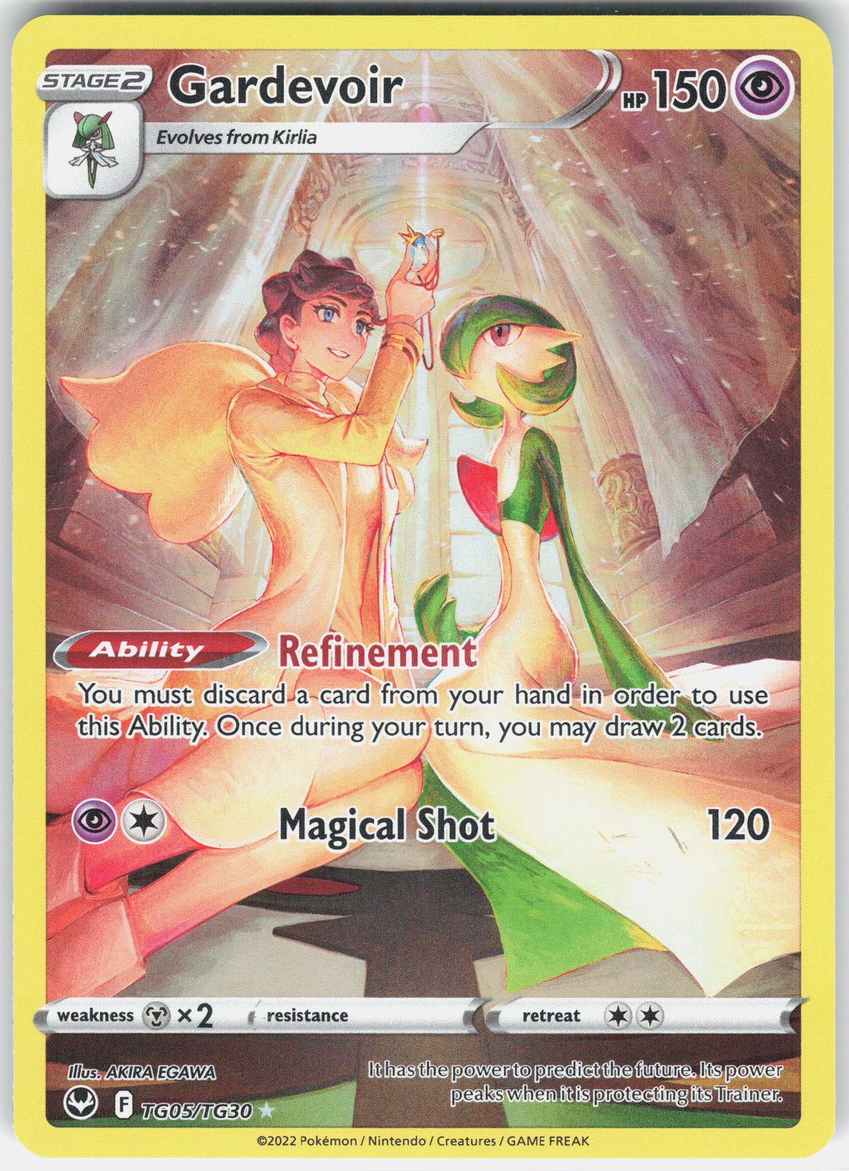 SWSH12: Silver Tempest Trainer Gallery #TG05/TG30 Gardevoir