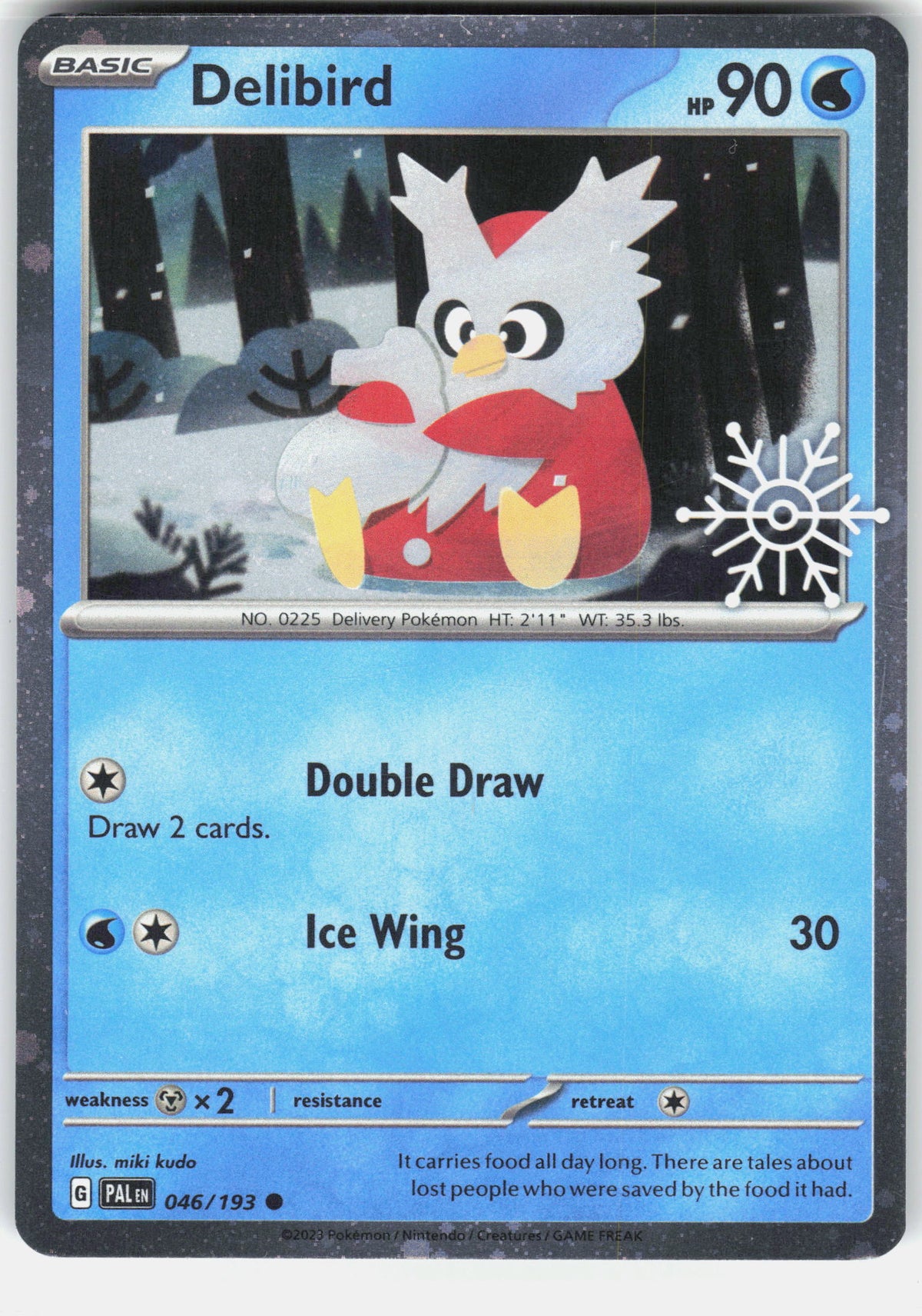 Miscellaneous Cards & Products #046/193 Delibird (Holiday Calendar)