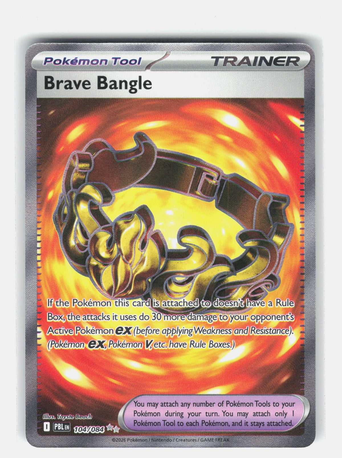 ME05: Pitch Black #104/084 Brave Bangle