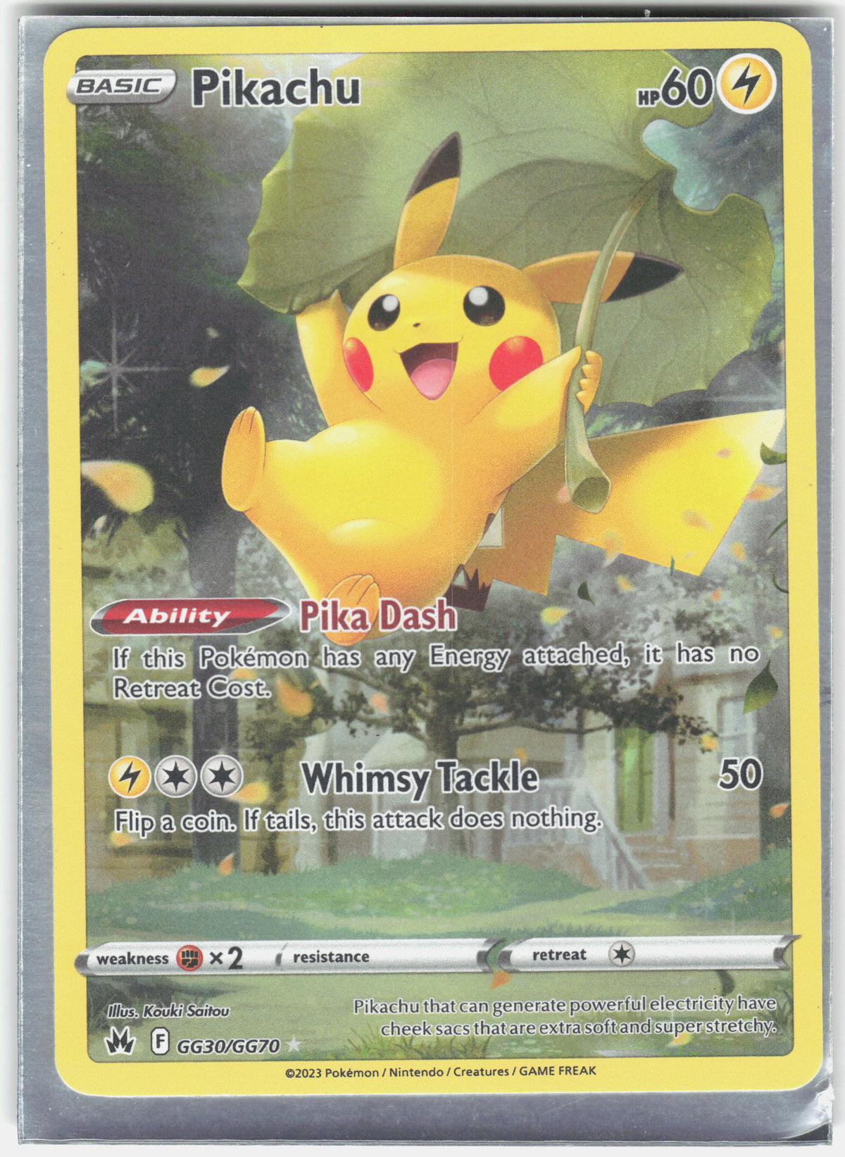 SWSH: Crown Zenith: Galarian Gallery #GG30/GG70 Pikachu