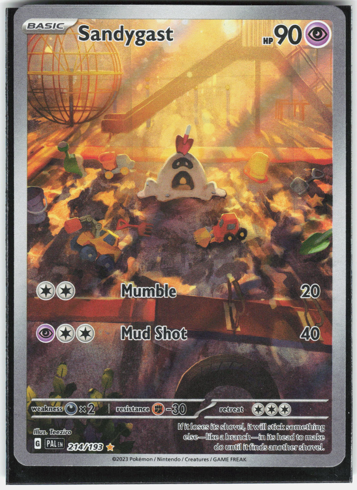 SV02: Paldea Evolved #214/193 Sandygast