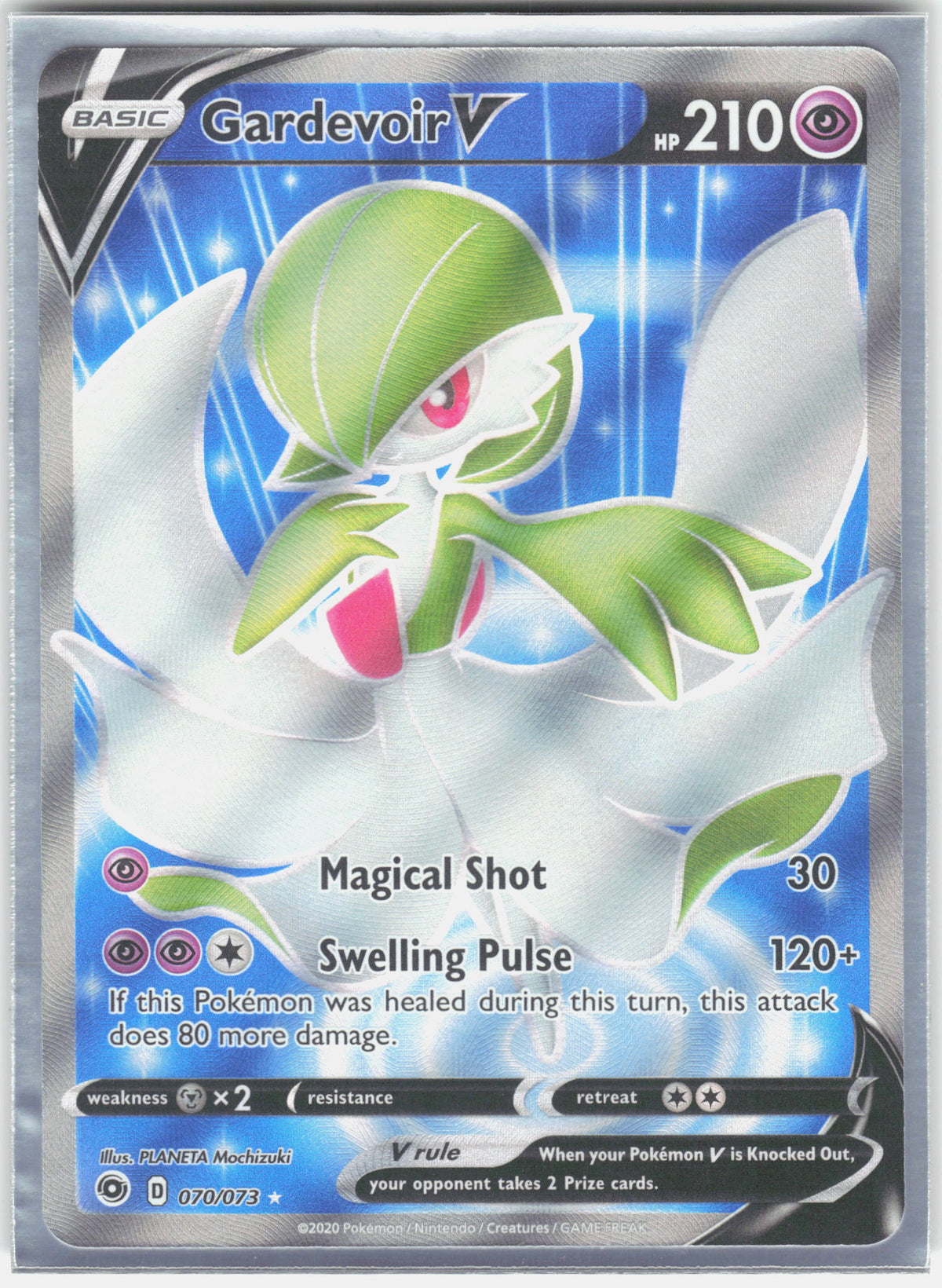 Champion's Path #70/73 Gardevoir V (Full Art)