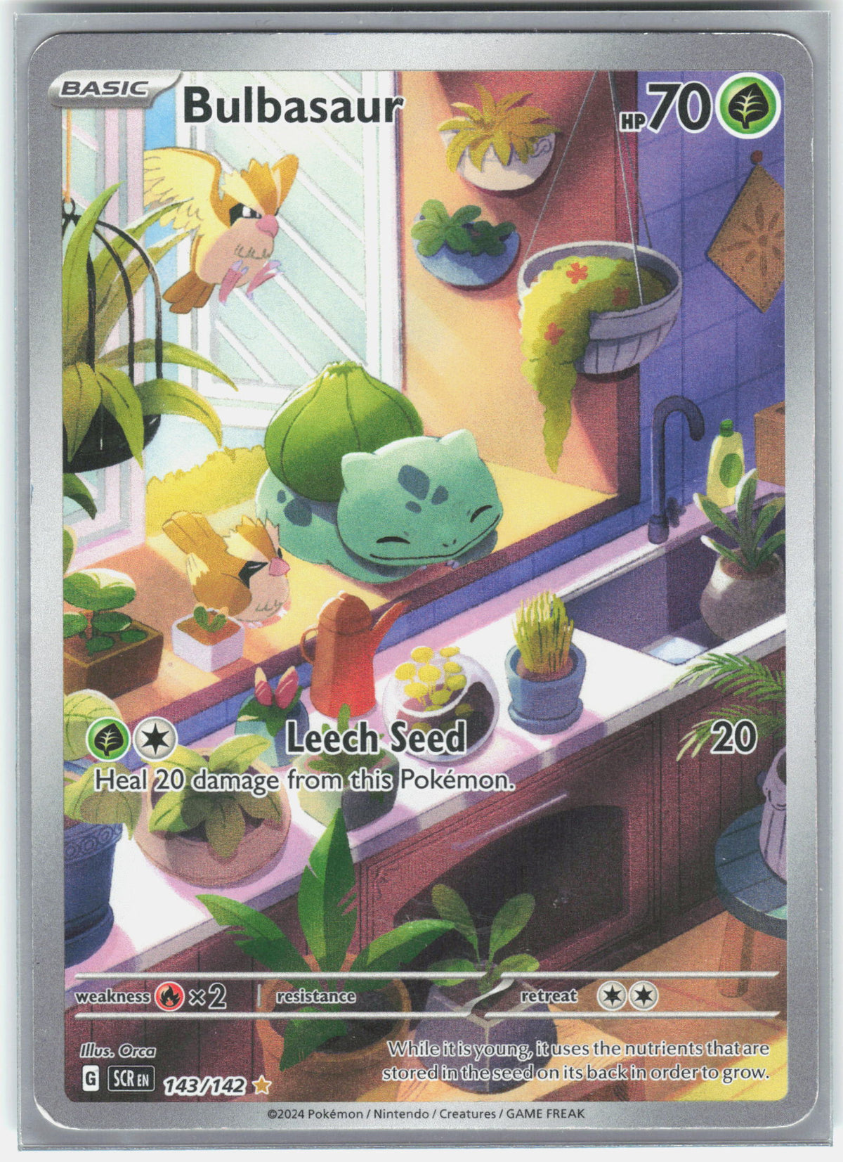 SV07: Stellar Crown #143/142 Bulbasaur