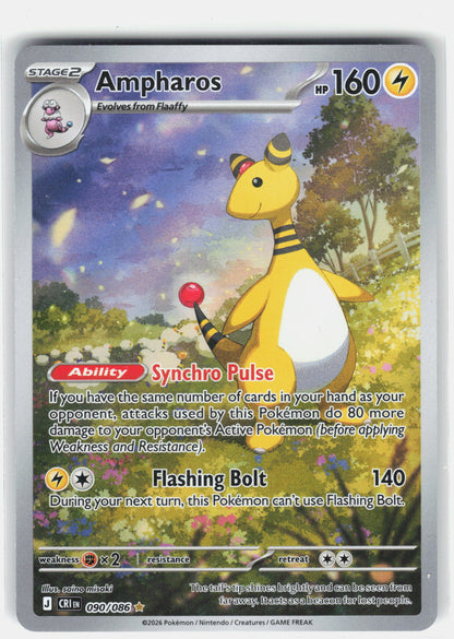 ME04: Chaos Rising #090/086 Ampharos