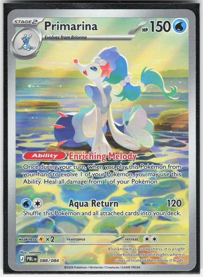 ME05: Pitch Black #088/084 Primarina