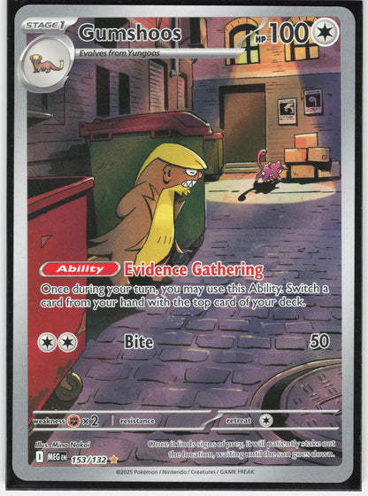 ME01: Mega Evolution #153/132 Gumshoos