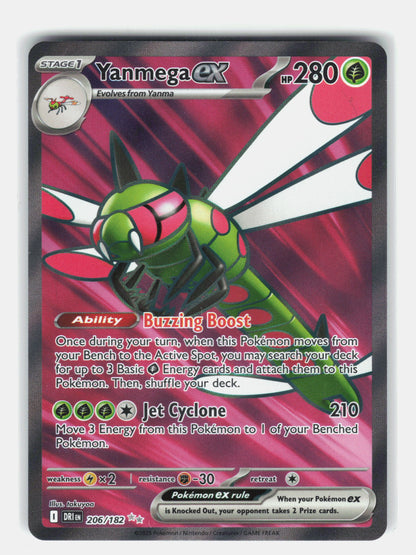 SV10: Destined Rivals #206/182 Yanmega ex