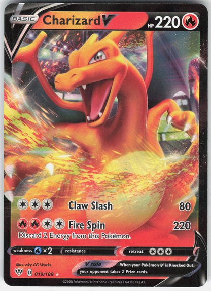 SWSH03: Darkness Ablaze #019/189 Charizard V