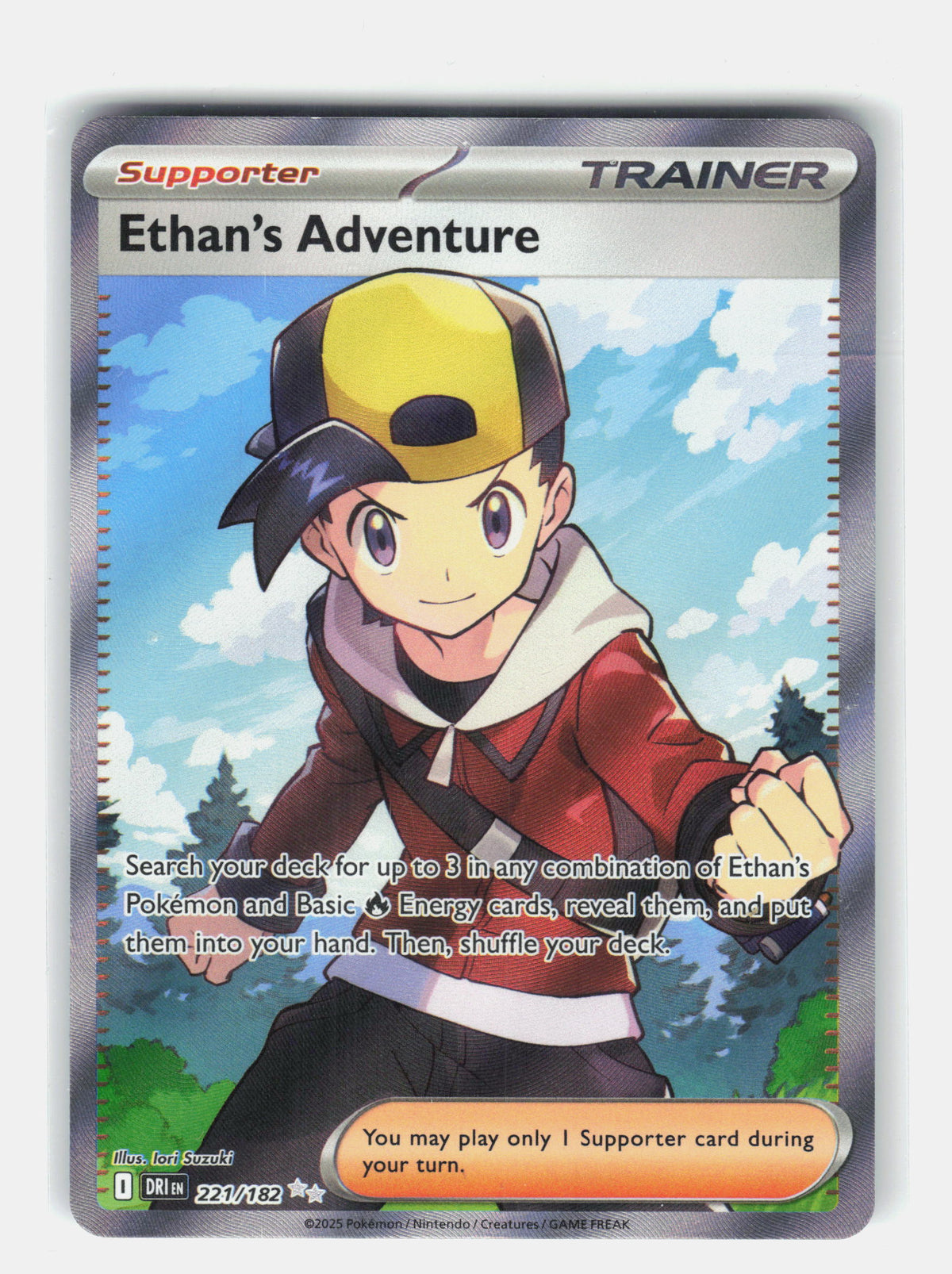 SV10: Destined Rivals #221/182 Ethan's Adventure